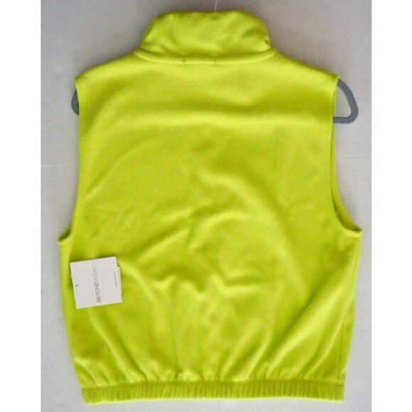 Beyond Yoga FP2208 Women's Sz S True Chartreuse Yellow Morning Walk Vest - Picture 6 of 8